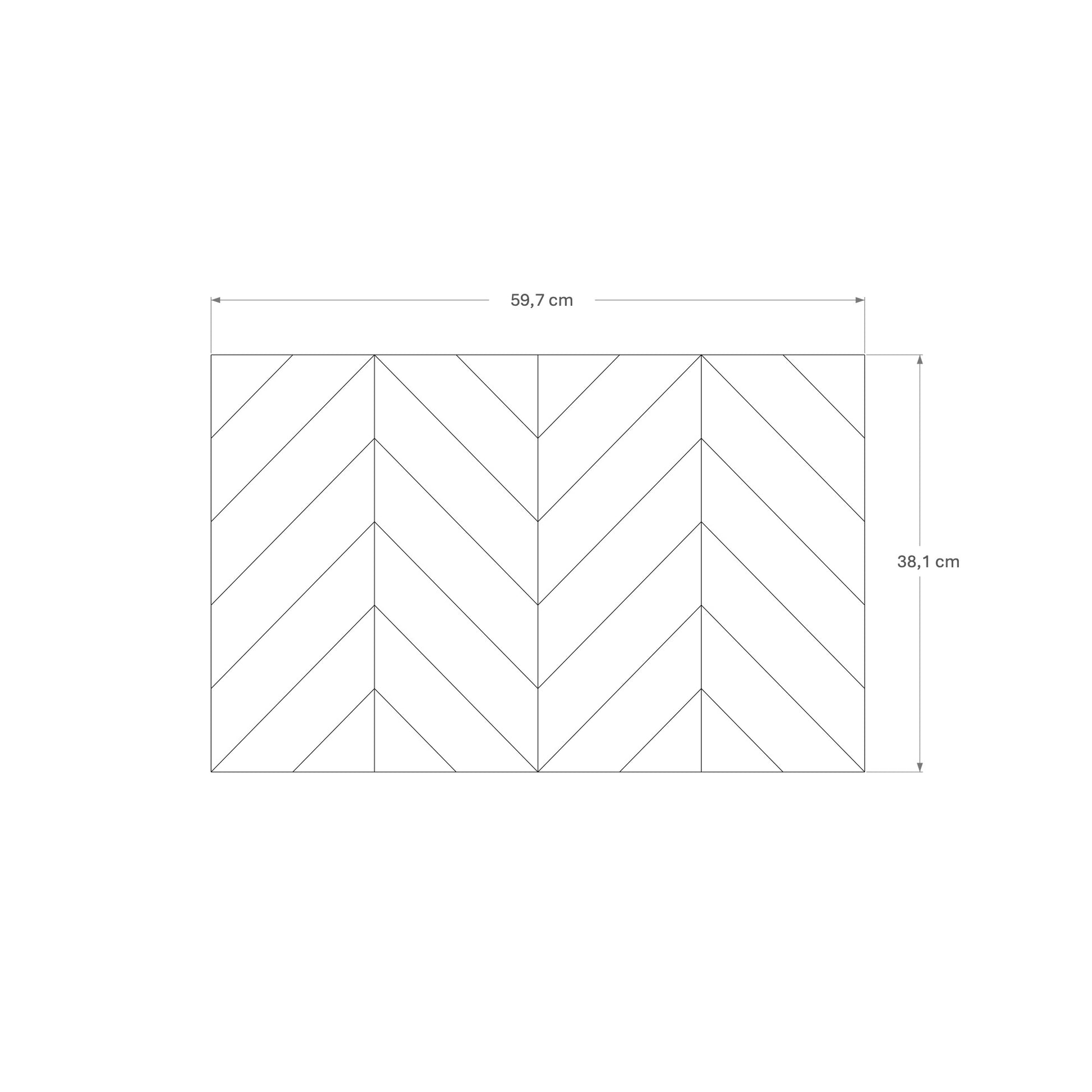 Abmessungen der Frontura Möbelfront Boneo klein passend für IKEA BESTÅ