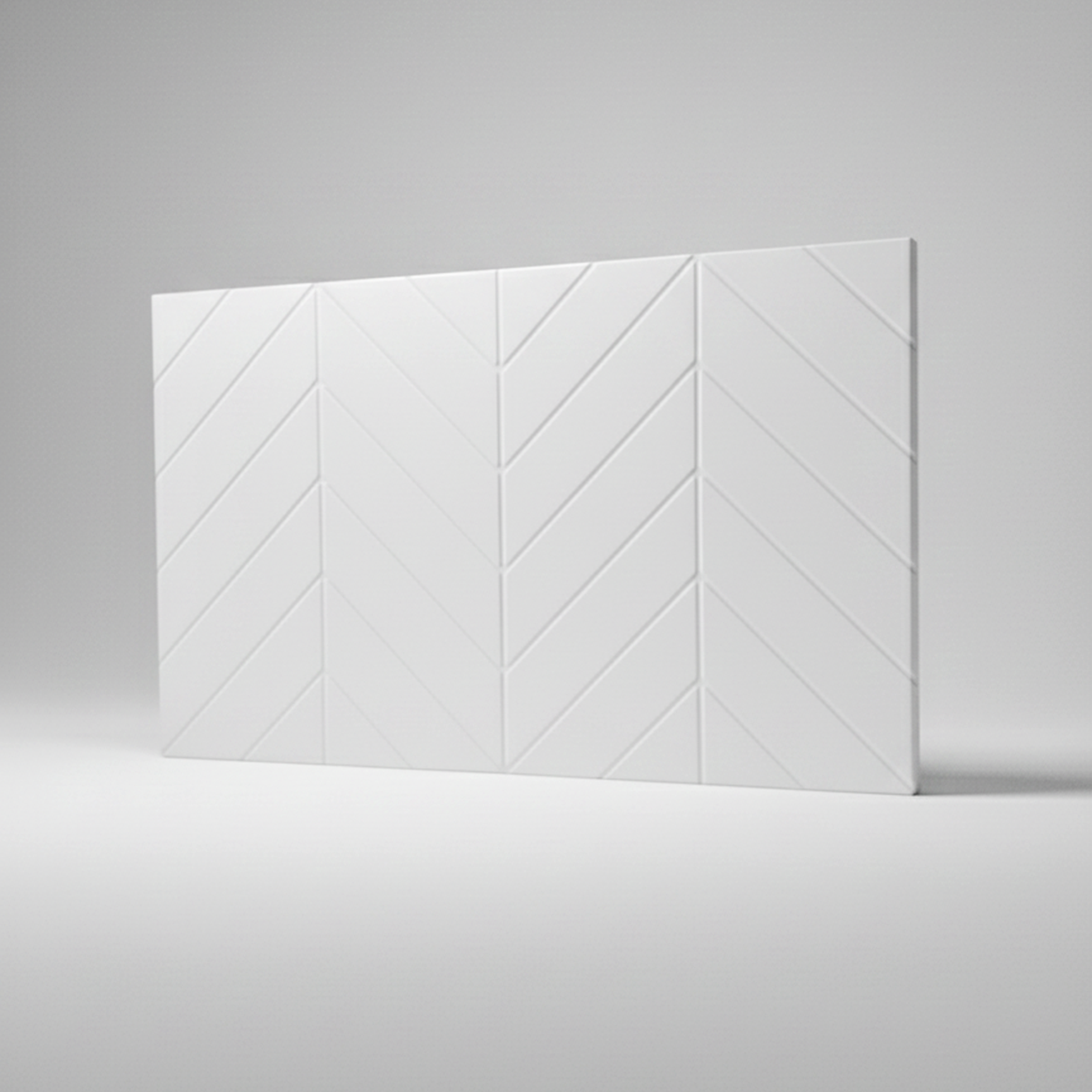 Boneo kleine Möbelfront für IKEA BESTÅ – weisse Designfront mit geometrischem Chevron-Relief von Frontura