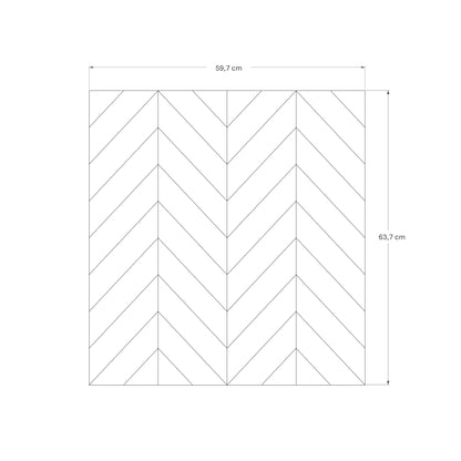 Abmessungen der Frontura Möbelfront Boneo groß passend für IKEA BESTÅ