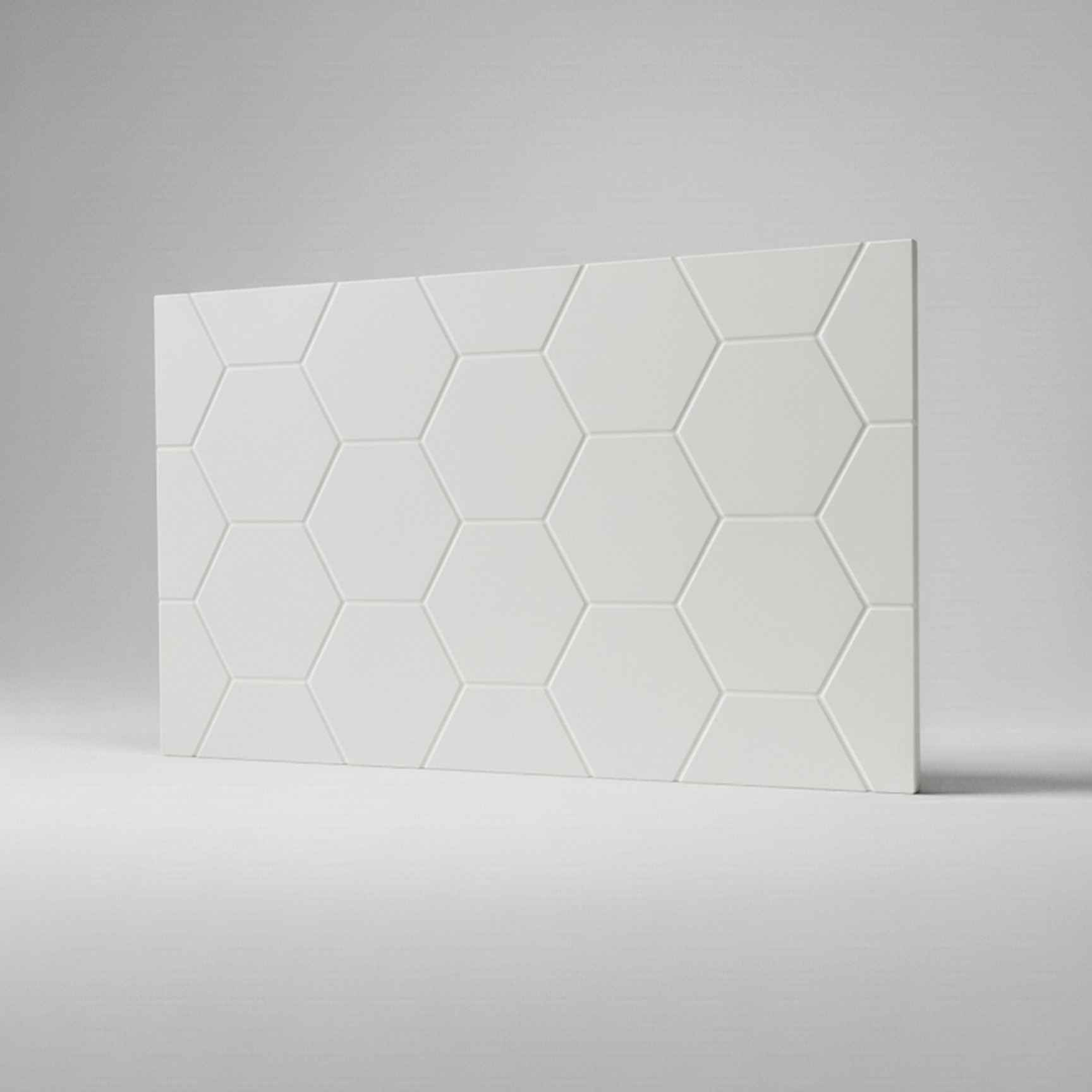 Hexory kleine Möbelfront für IKEA BESTÅ – weisse Designfront mit geometrischem Waben-Relief von Frontura