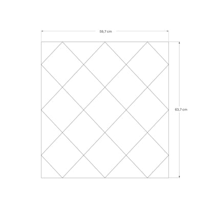 Abmessungen der Frontura Möbelfront Tabula gross passend für IKEA BESTÅ