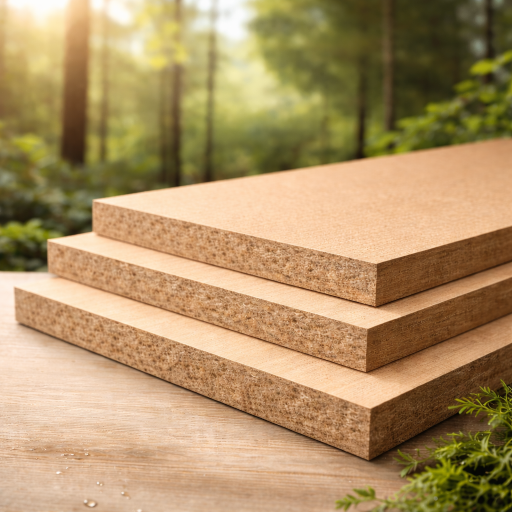 Holzwerkstoffplatten aus nachhaltiger Forstwirtschaft als Material für Möbelfronten von Frontura